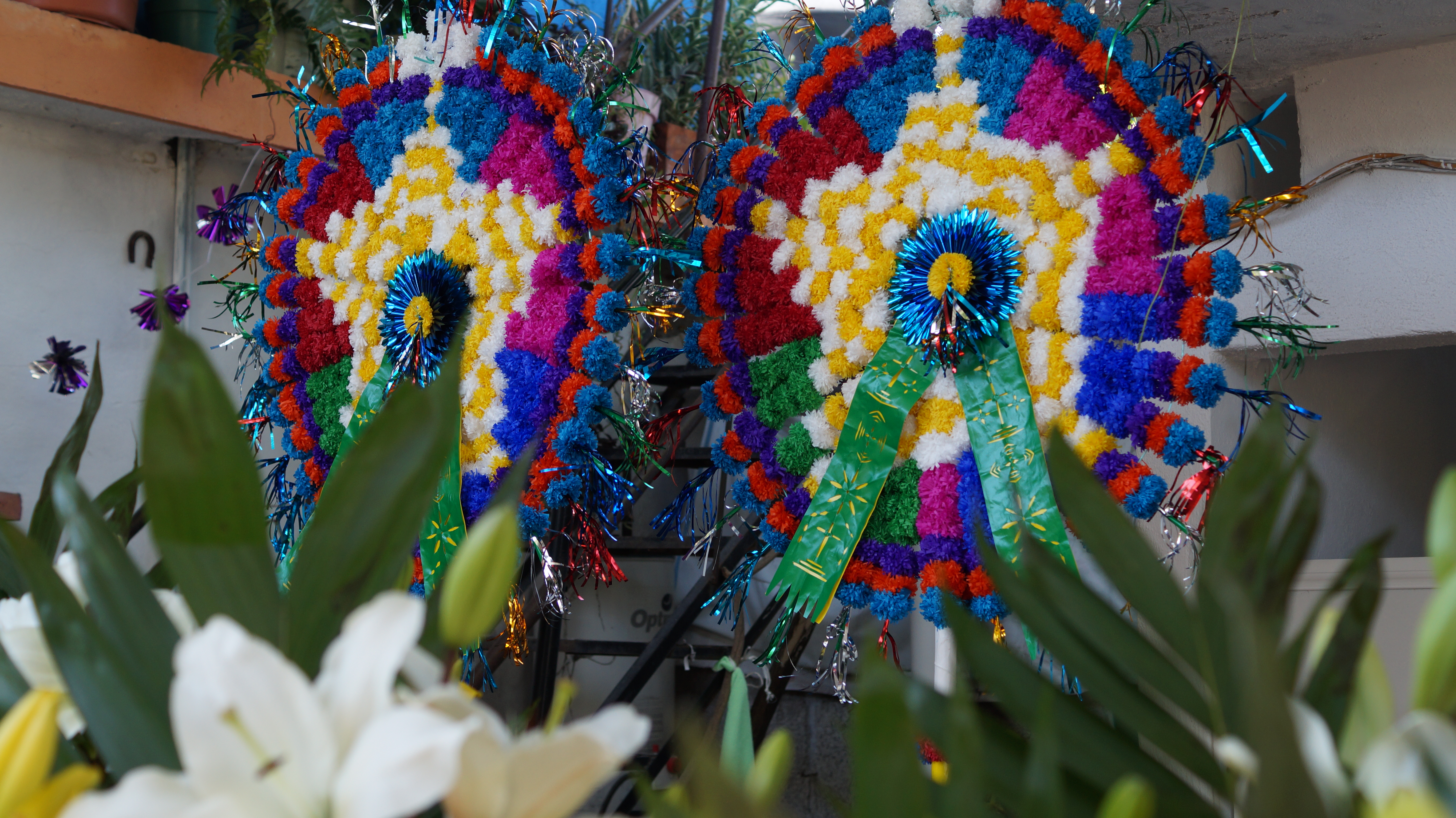 Detalle de una expresión artística comunitaria